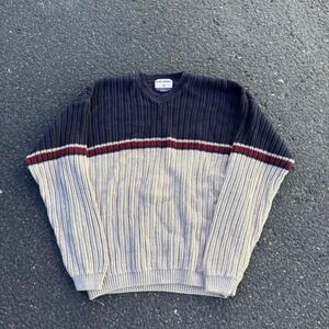 Vintage High Sierra Sweater Two Tone Size Large